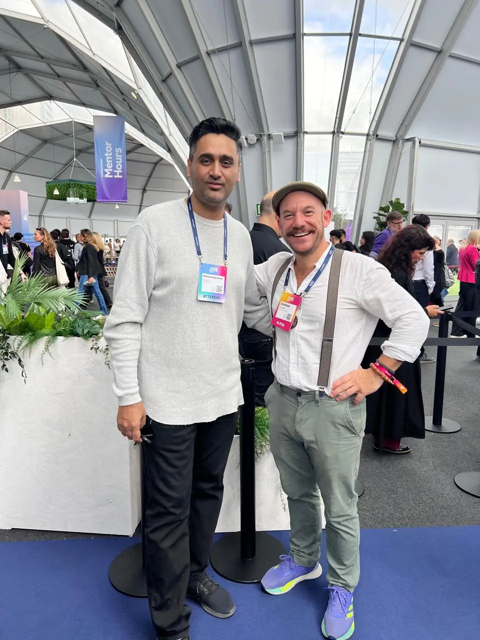 connecting with global minds at Web Summit