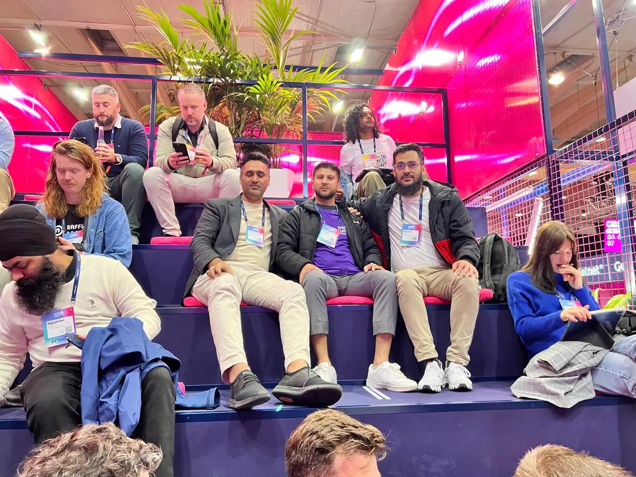 moments of collaboration at Web Summit